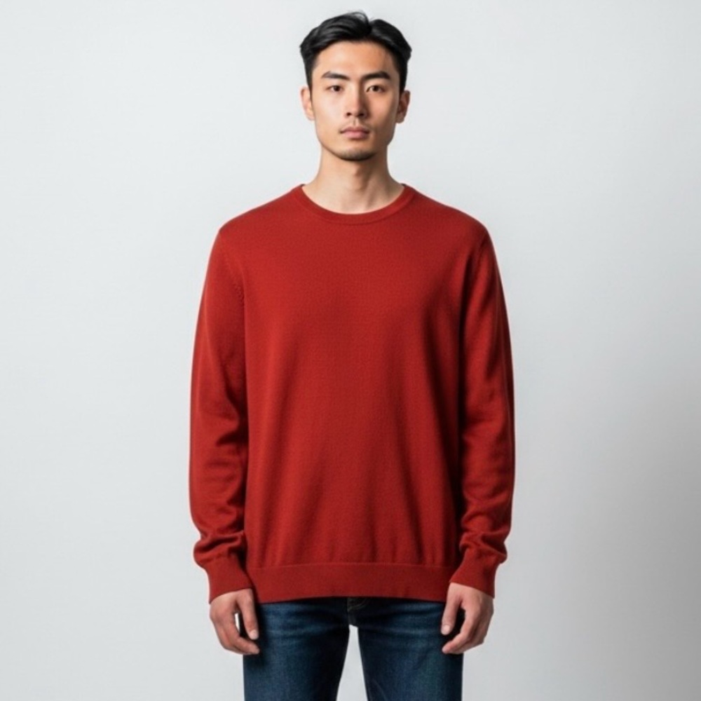 J. Crew Knit Cotton Crewneck Sweater